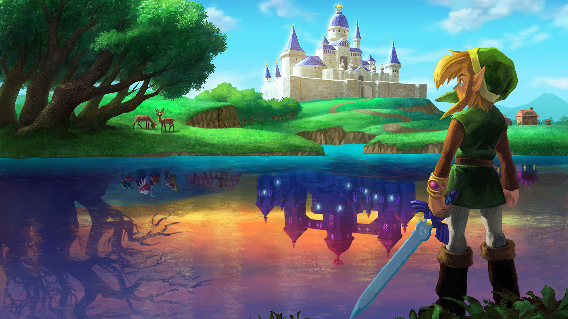 The Legend of Zelda: A Link Between Worlds review: as a picture