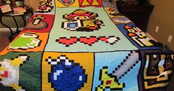 Etsy User McFrogling's Zelda Quilt